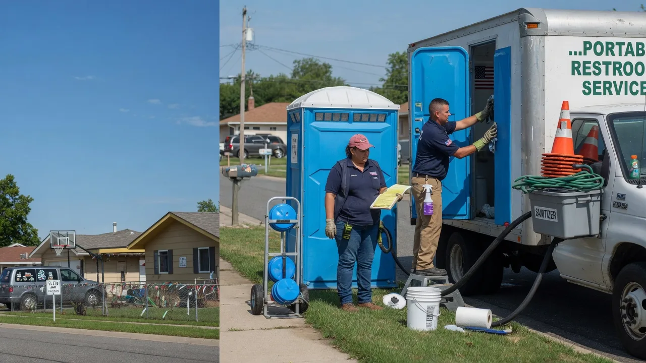 Portable Toilet Rental in Dexter City, OH near me